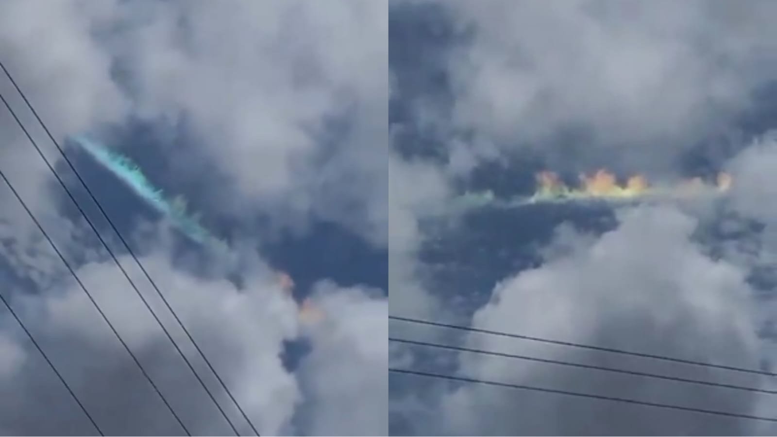 Vídeo: Arco-íris de fogo surge nos céus do Piauí e assombra moradores