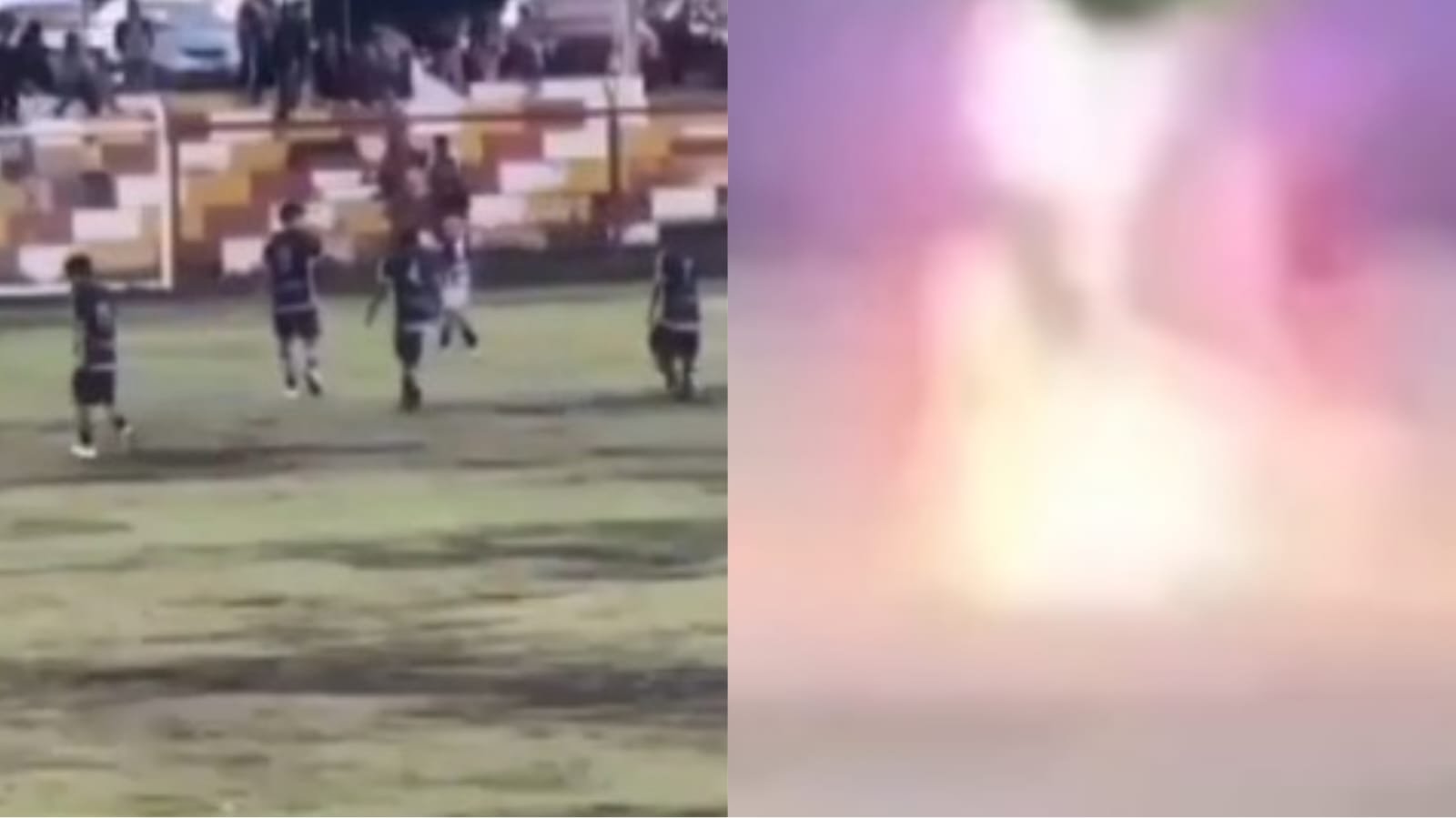 Assista; Jogador morre atingido por um raio durante jogo no Peru