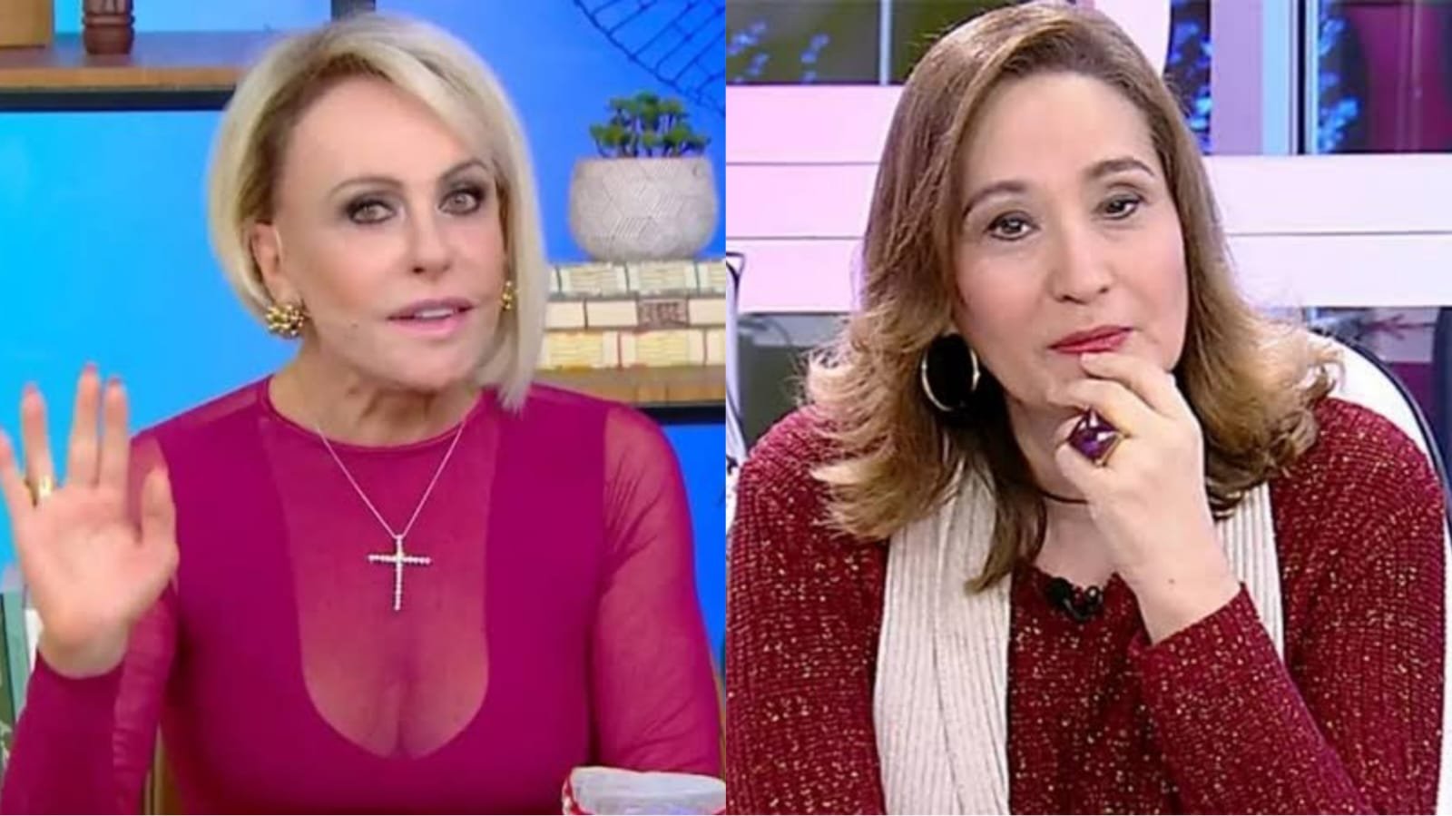 Sonia Abrão se revolta com Ana Maria Braga e rebate apresentadora ao vivo
