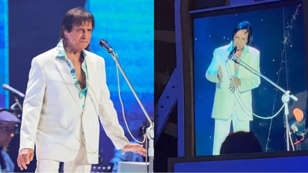 Roberto Carlos dá bronca em policiais e ameaça parar show em Recife