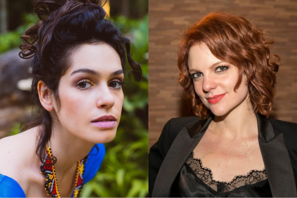 Atrizes de Garota do Momento são flagradas em cena de beijo durante festa de Sterblitch