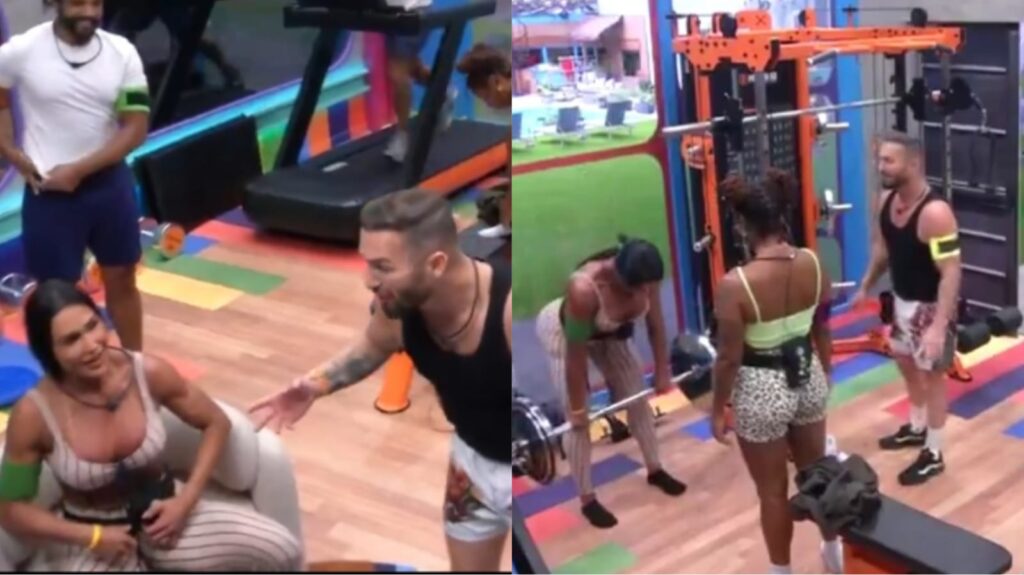 BBB25: Diego Hypolito insiste sobre Belo em conversa com Gracyanne e é detonado