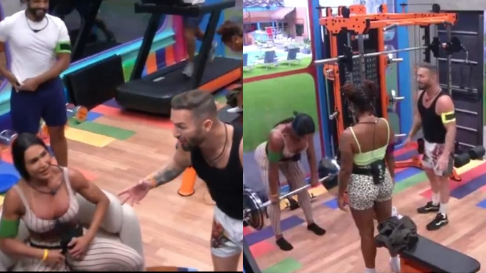 BBB25: Diego Hypolito insiste sobre Belo em conversa com Gracyanne e é detonado