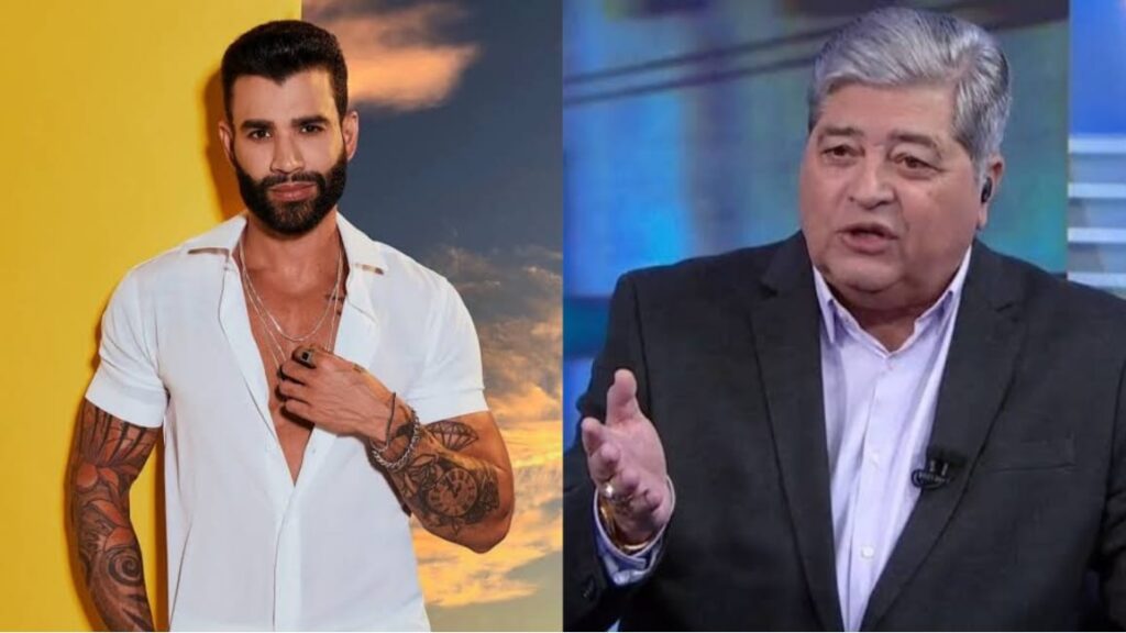 Depois da cadeirada, Datena aconselha Gusttavo Lima sobre política