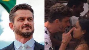 Marcos Harter debocha de Emily Araújo sobre violência dentro do BBB