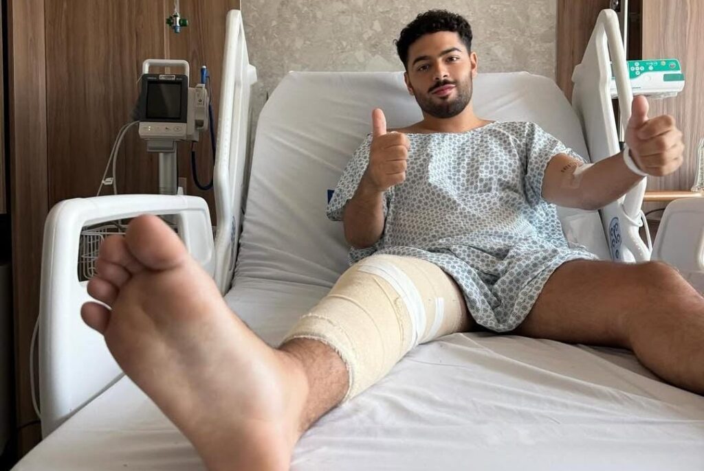 Após sofrer acidente em show, Pedro Sampaio pode levar 1 ano para se recuperar