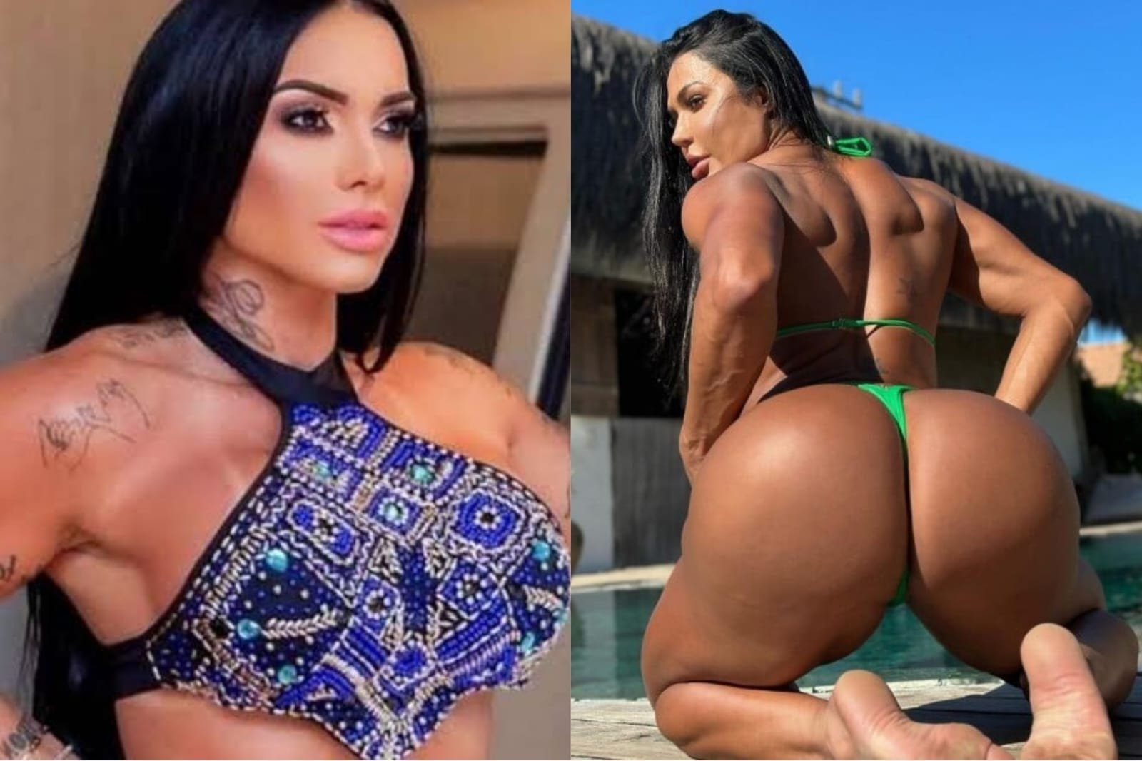 Kamila Simioni compra briga e afirma que bumbum de Gracyanne não é natural