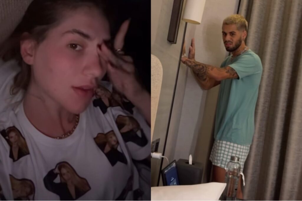 Virginia e Zé Felipe se envolvem em confusão com vizinhos de hotel em Dubai