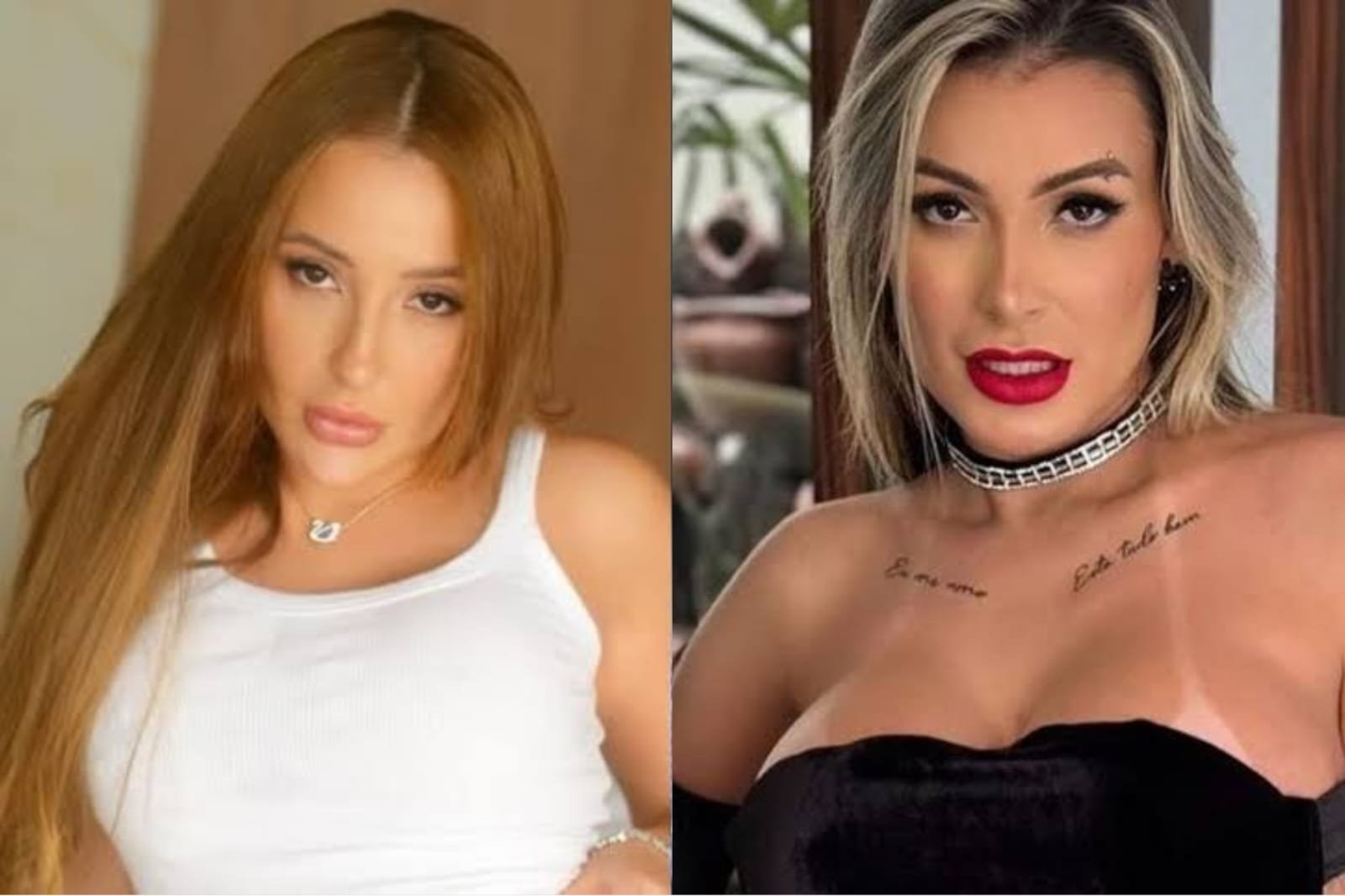 Andressa Urach dispara contra modelo que expôs Neymar