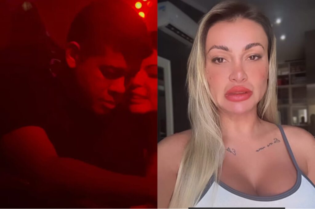 Andressa Urach expõe vídeo de deputado do DF em boate