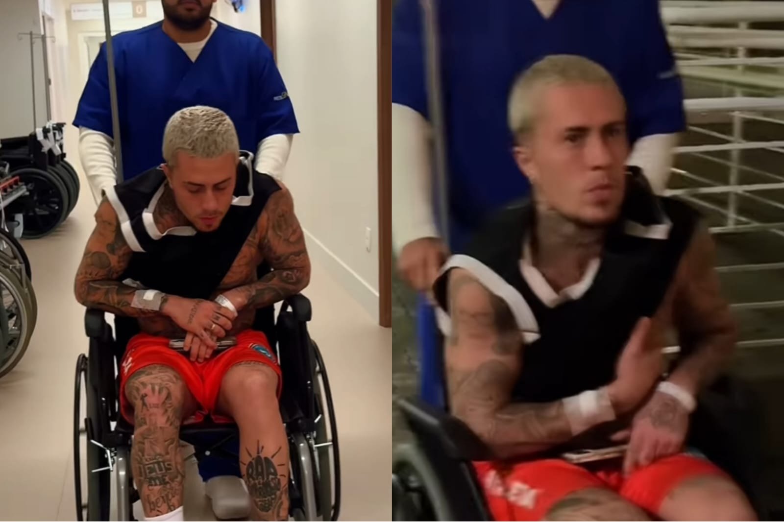 MC Daniel vai parar no hospital após quebrar duas costelas em acidente