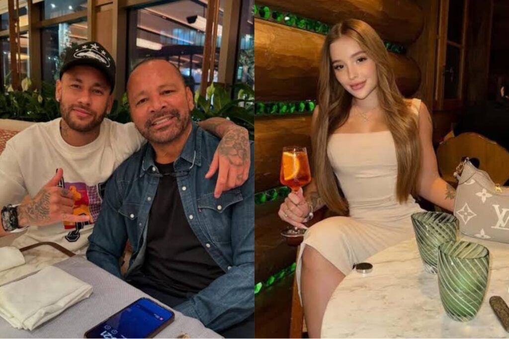 Neymar e pai tomam atitude contra modelo que afirma estar grávida do jogador