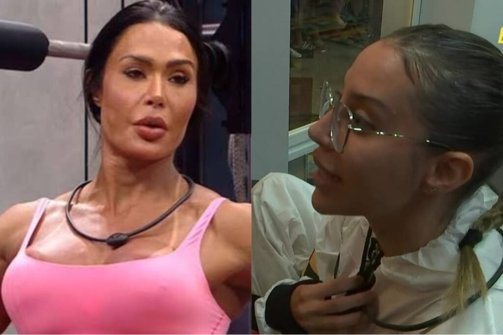 Vitrine BBB: Marido de Dani Hypólito alerta Renata sobre Gracyanne