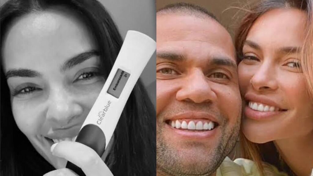 Esposa de Daniel Alves revela gravidez após jogador ser absolvido