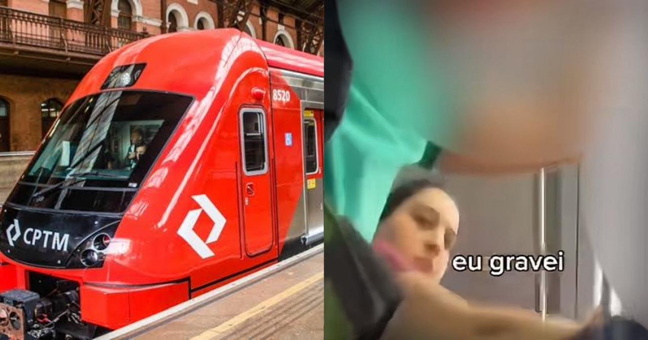 Vídeo: jovem reagindo a importunação sexual em trem viraliza nas redes
