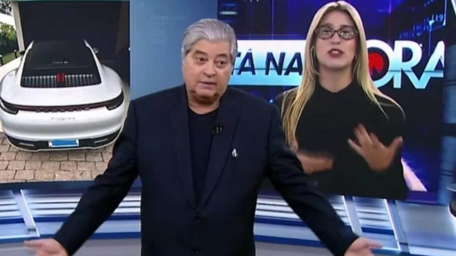Datena se pronuncia após polêmica com resposta grosseira à reporter