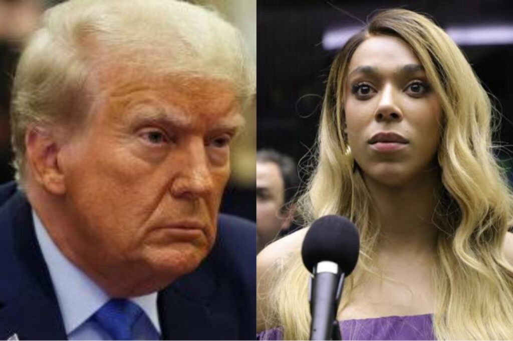 Érika Hilton denuncia trump na ONU após alteração de gênero em visto