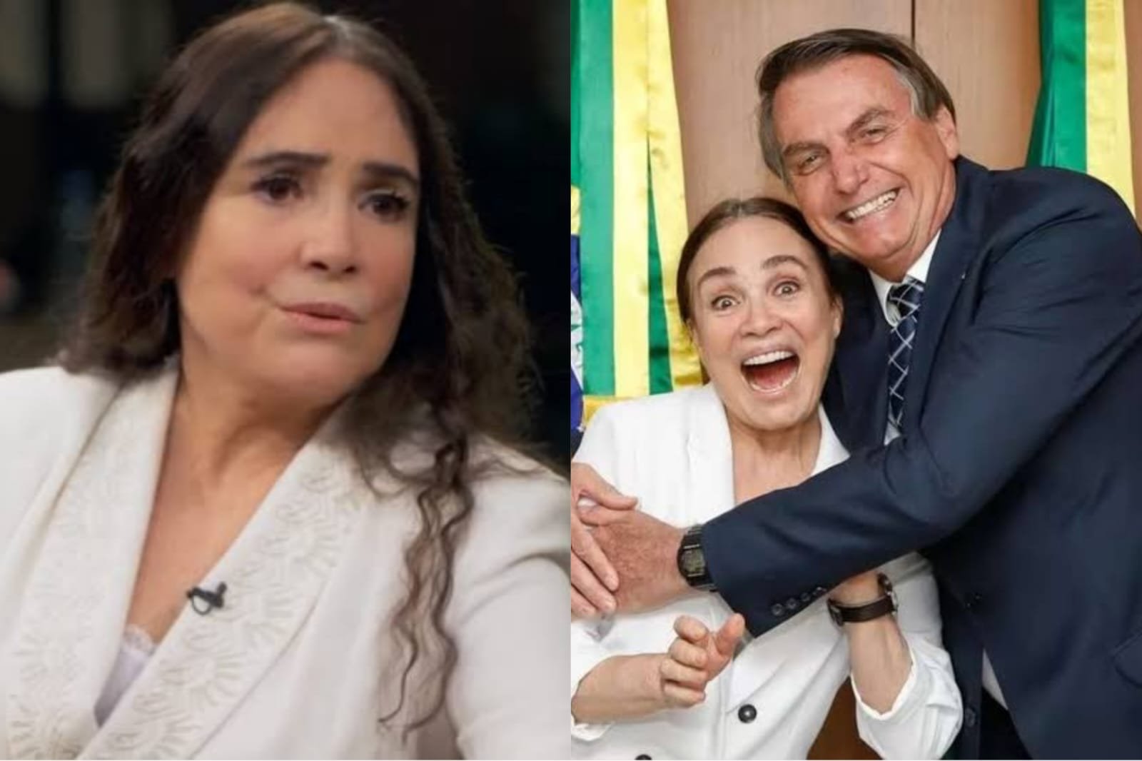Regina Duarte se manifesta em defesa de Bolsonaro após ex-presidente virar réu