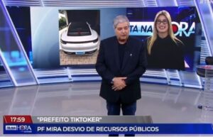 Grosseiro, Datena erra nome de repórter ao vivo e dá sermão