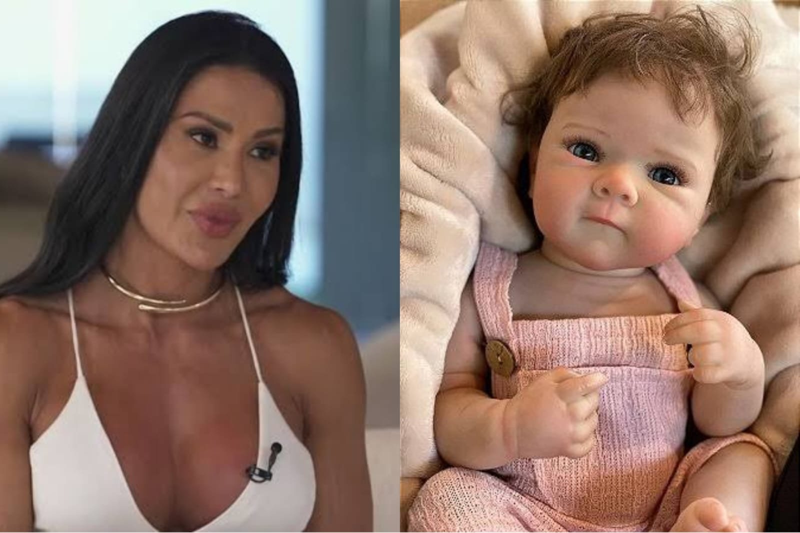 Gracyanne Barbosa é detonada após “adotar” bebê reborn; entenda