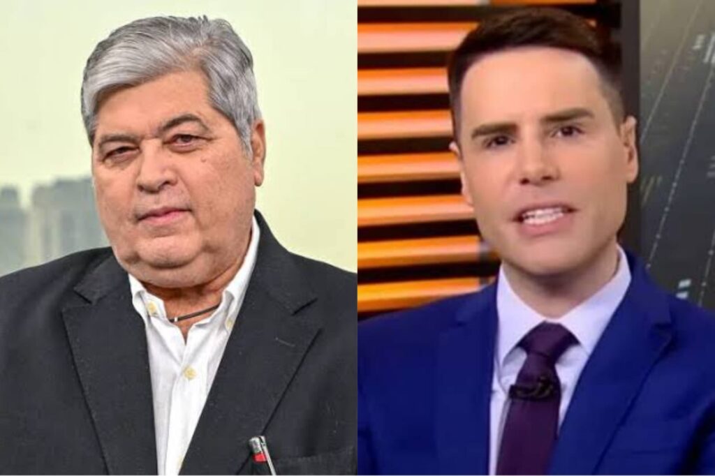 Vídeo: SBT faz piada com Datena e Luiz Bacci após demissão