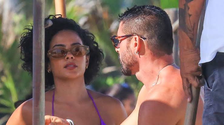Vaza nova briga de Bella Campos com Cauã Reymond nos bastidores de Vale Tudo