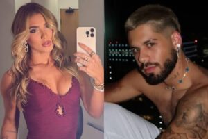 Virginia Fonseca e Zé Felipe são flagrados saindo de hotel em carros separados