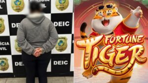 Diarista é presa em flagrante após roubar meio milhão para jogar no Tigrinho