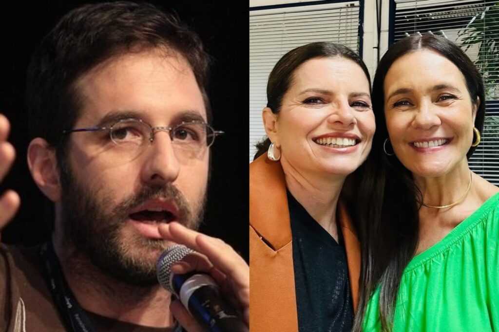 Em defesa de Léo Lins, Rafinha Bastos pede prisão de Débora Bloch e Adriana Esteves