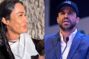 Vídeo: Gracyanne vira piada ao se batizar em culto de Pablo Marçal