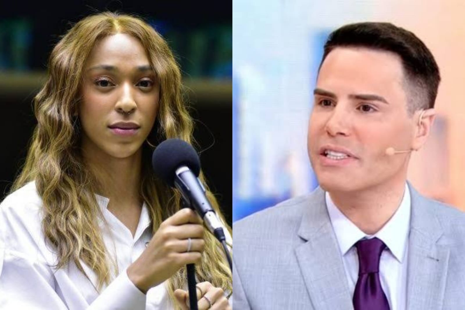 Luiz Bacci detona Érika Hilton durante programa: ‘Militando pelo celular’