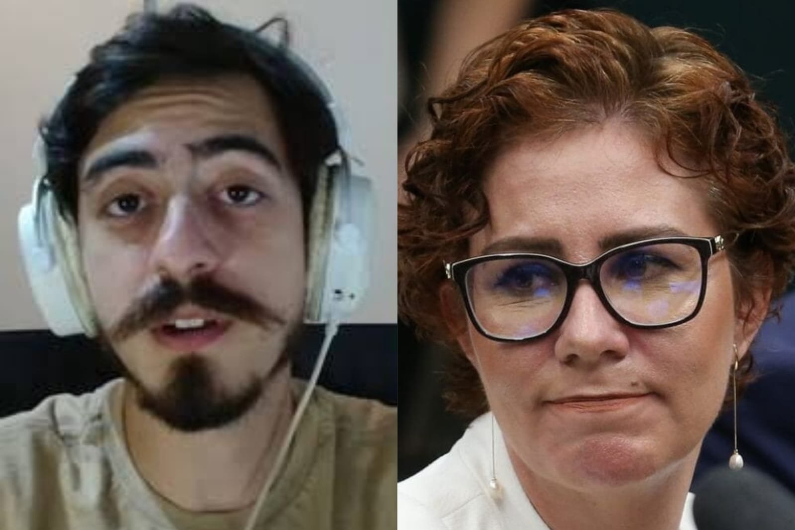 Na lista de foragidos da Interpol, Carla Zambelli tem localização revelada por youtuber