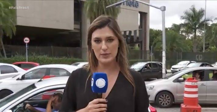 Repórter da Record sofre assalto durante gravação