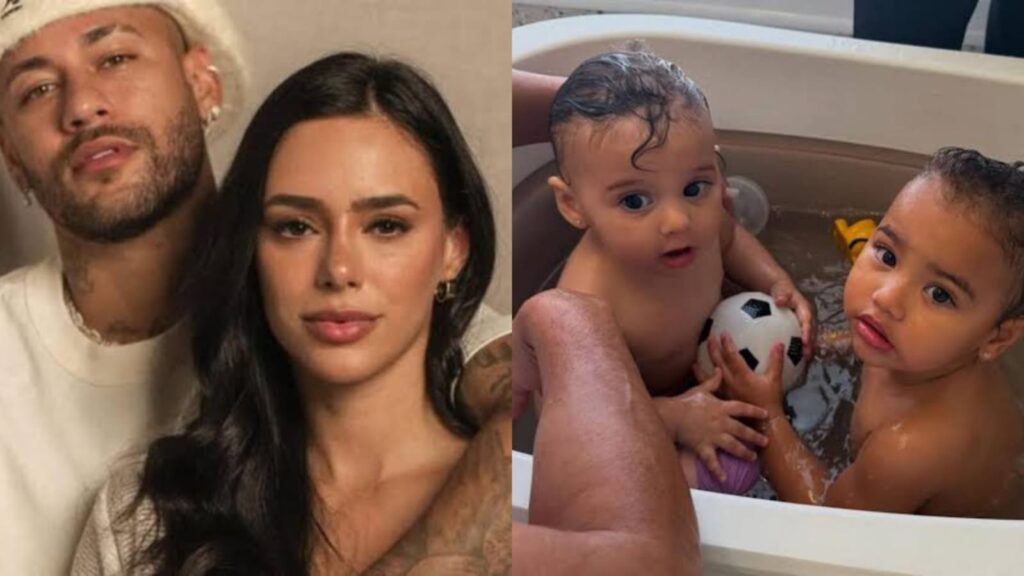 Bruna Biancardi apaga fotos da filha com irmã, fruto de traição de Neymar, e se pronuncia