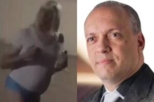 Em Goiânia, pastor é flagrado de calcinha e peruca perto de bar