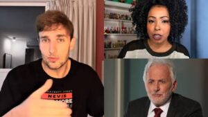 Leo Lins debocha de denúncia de estrupo de Juliana Oliveira contra Otávio Mesquita
