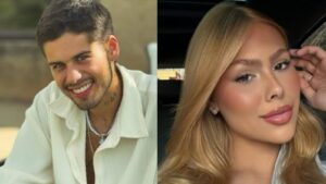 Zé Felipe é flagrado aos beijos com loira em evento