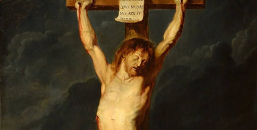Perdida há séculos, pintura de Jesus Cristo crucificado é encontrada em Paris