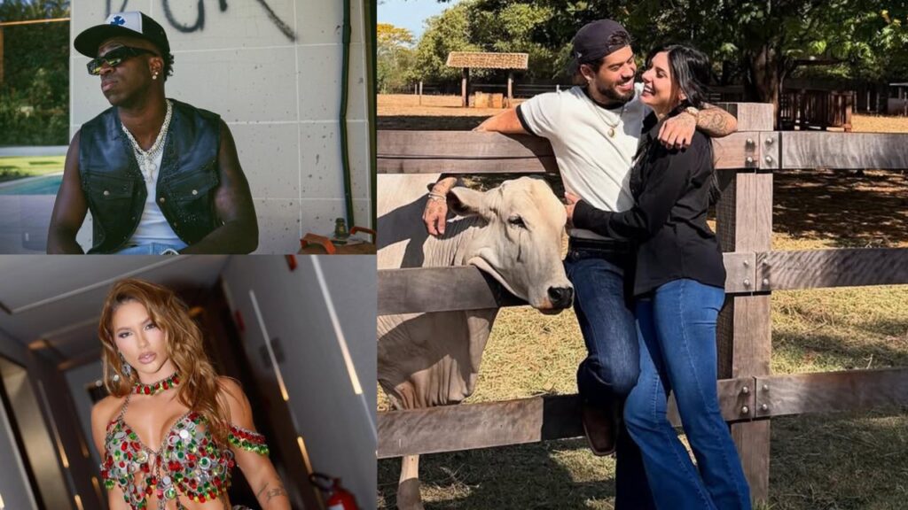 Em meio à crise entre Virginia e Vini Jr, Zé Felipe posta cliques românticos com Ana Castela