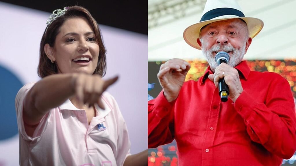 Após crise com Flávio Bolsonaro, Michelle elogia política de Lula: ‘Sonho realizado’